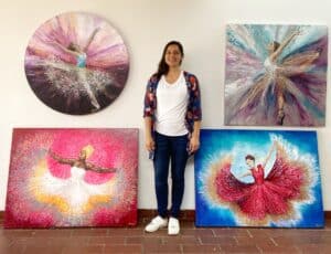 The female dancer series is dedicated to women, dreams and empowerment