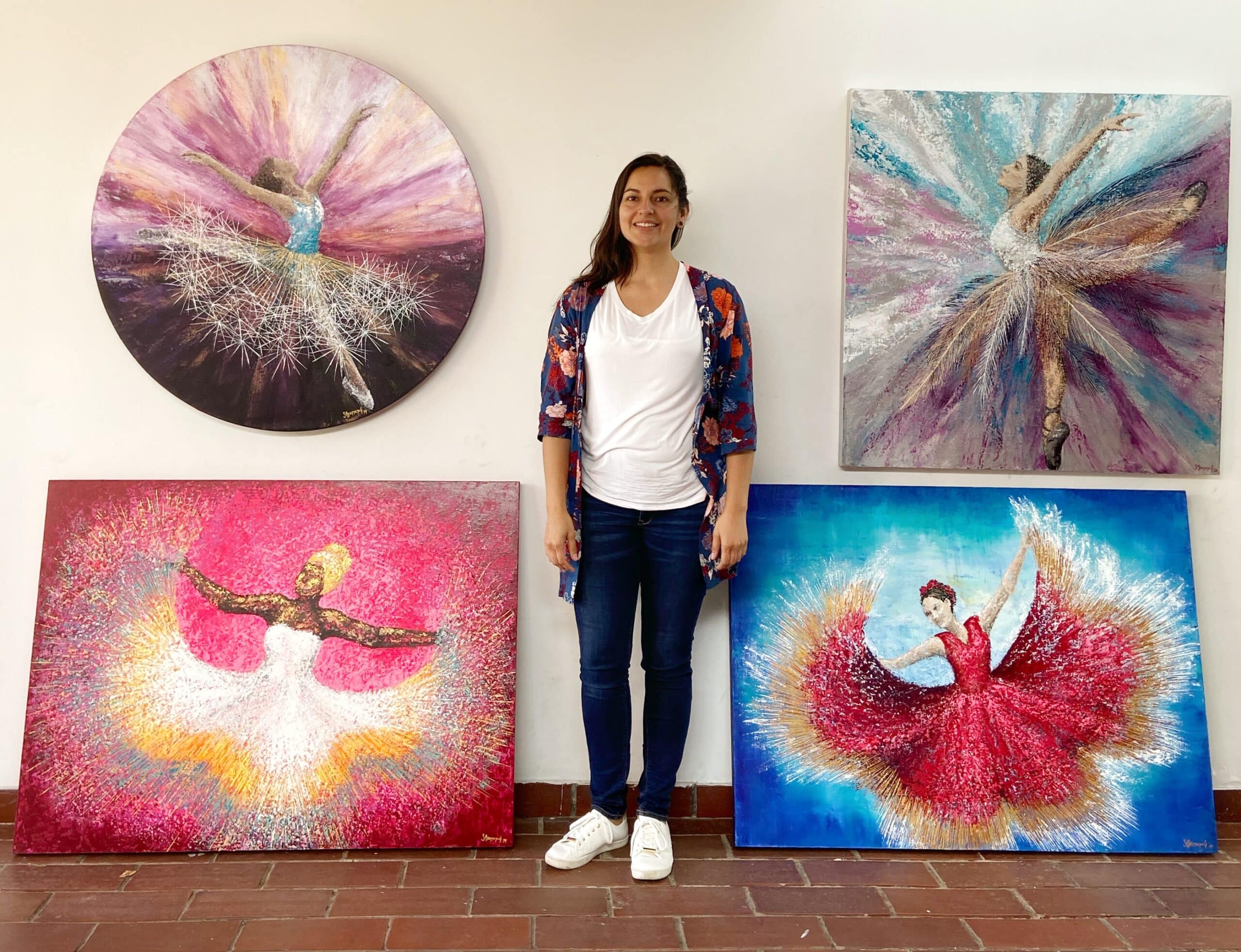 The female dancer series is dedicated to women dreams ans empowerment