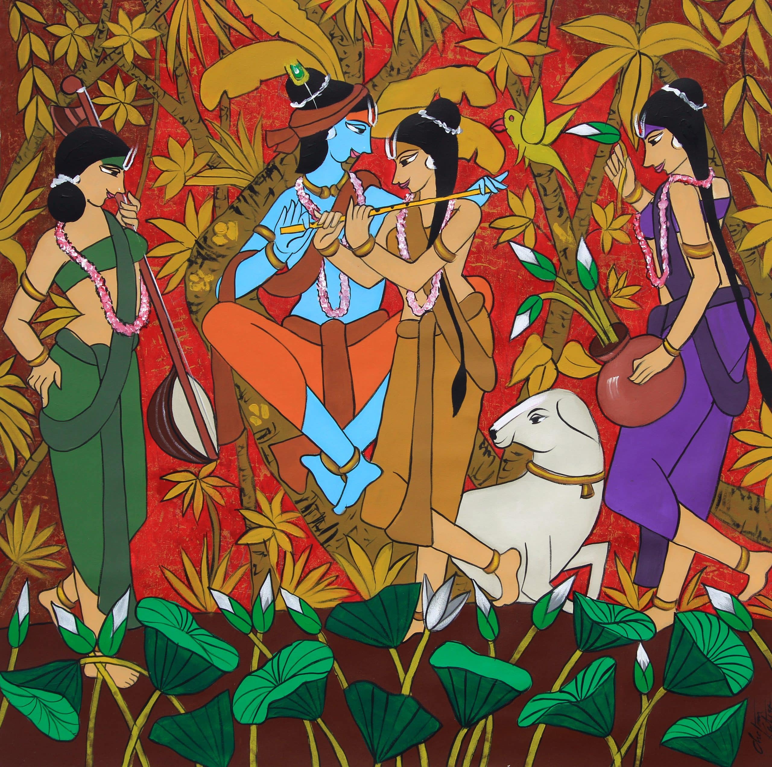 Radha The Flutist