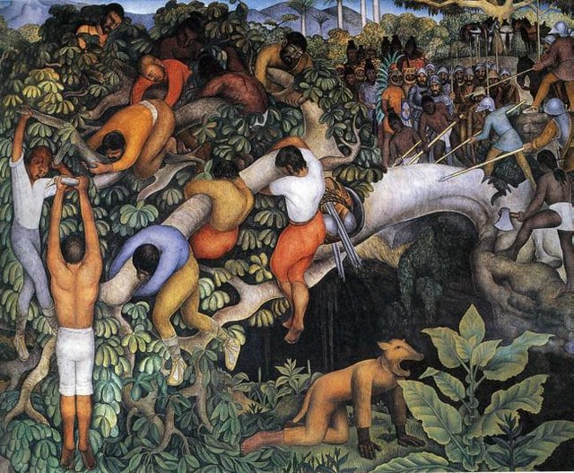 Diego Rivera, Entering the City