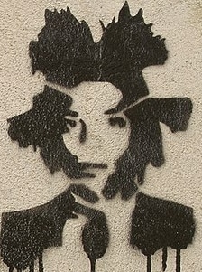 Jean Michel Basquiat graffit