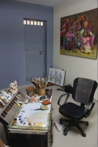 A messy desk, a clear mind — creating begins here