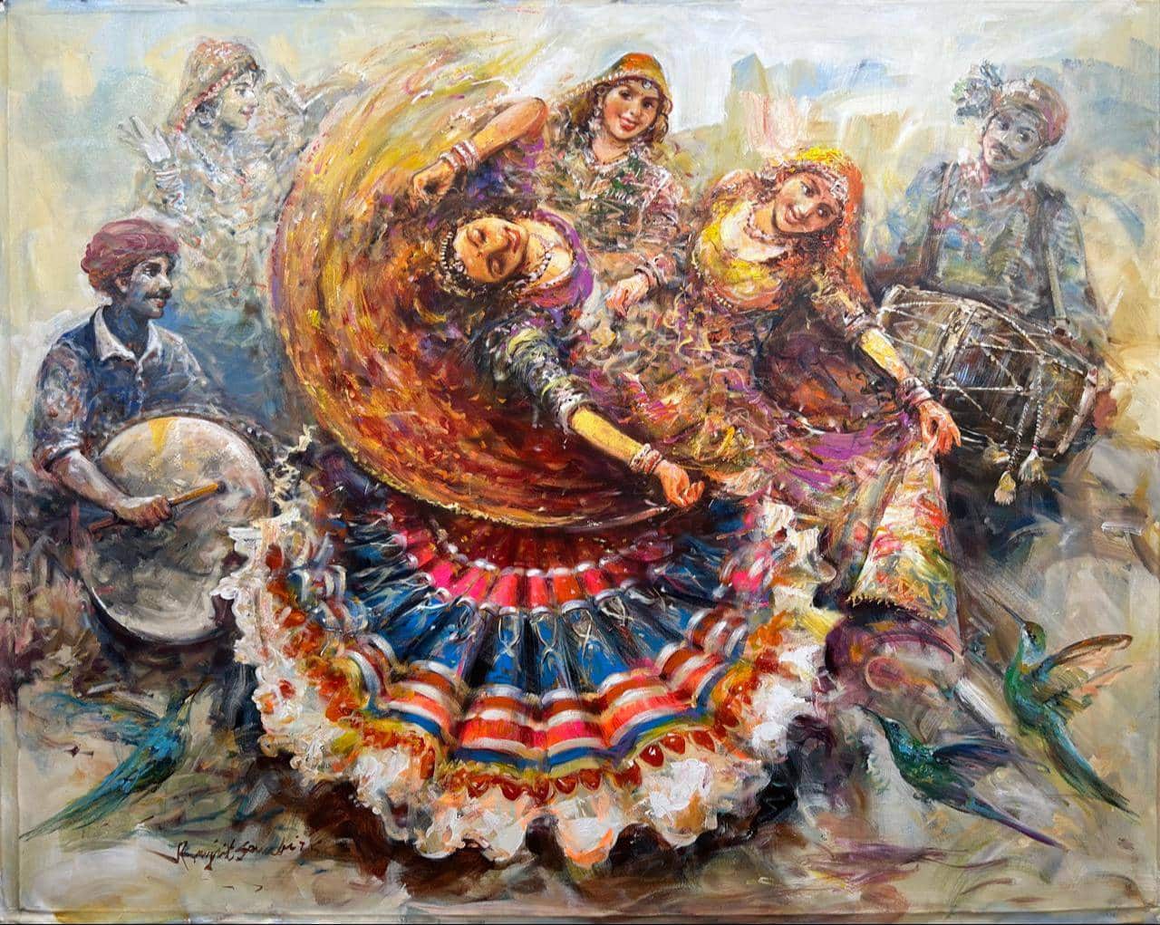 Ghoomar Celebration