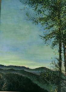 Dusk over the Hills