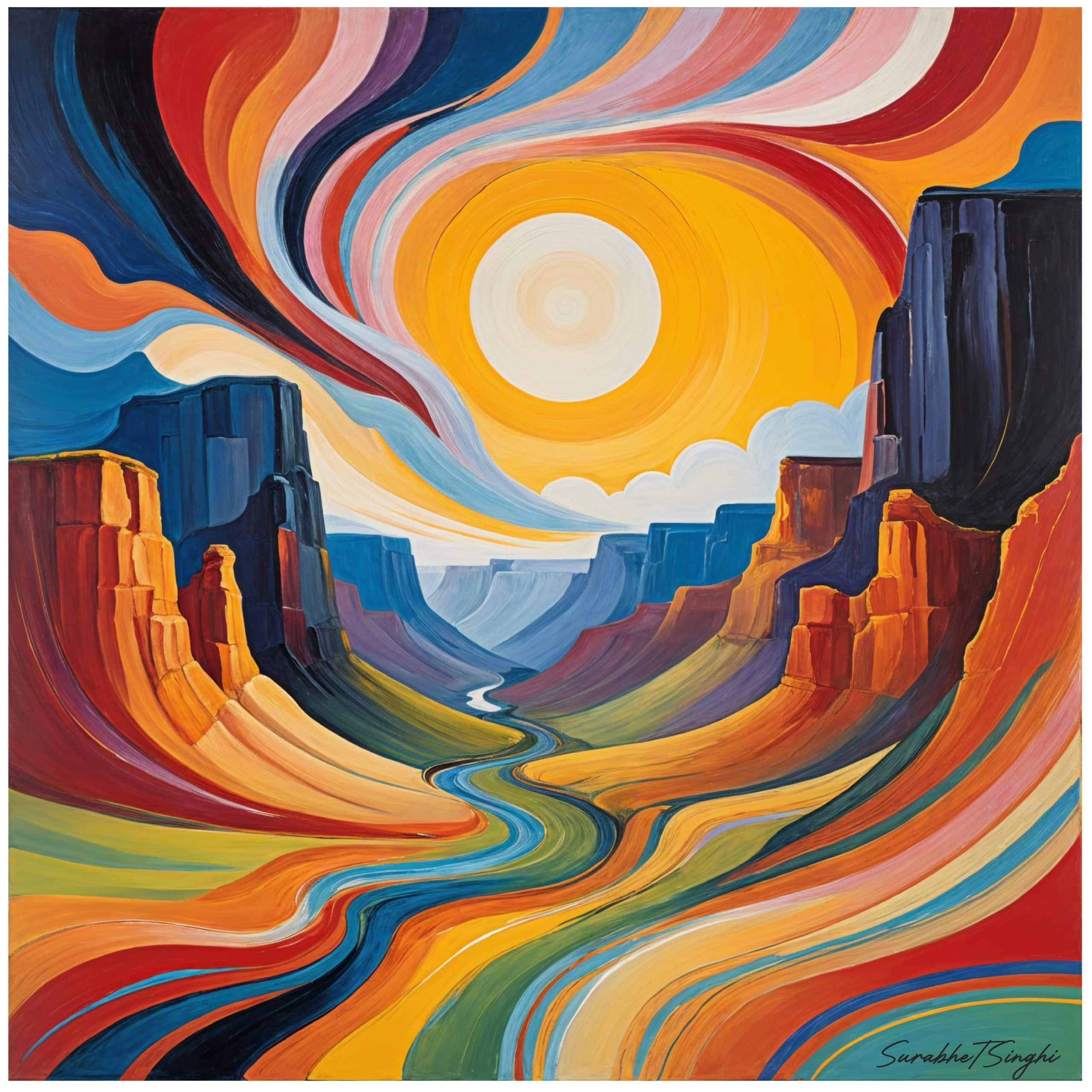 Vibrant Canyon