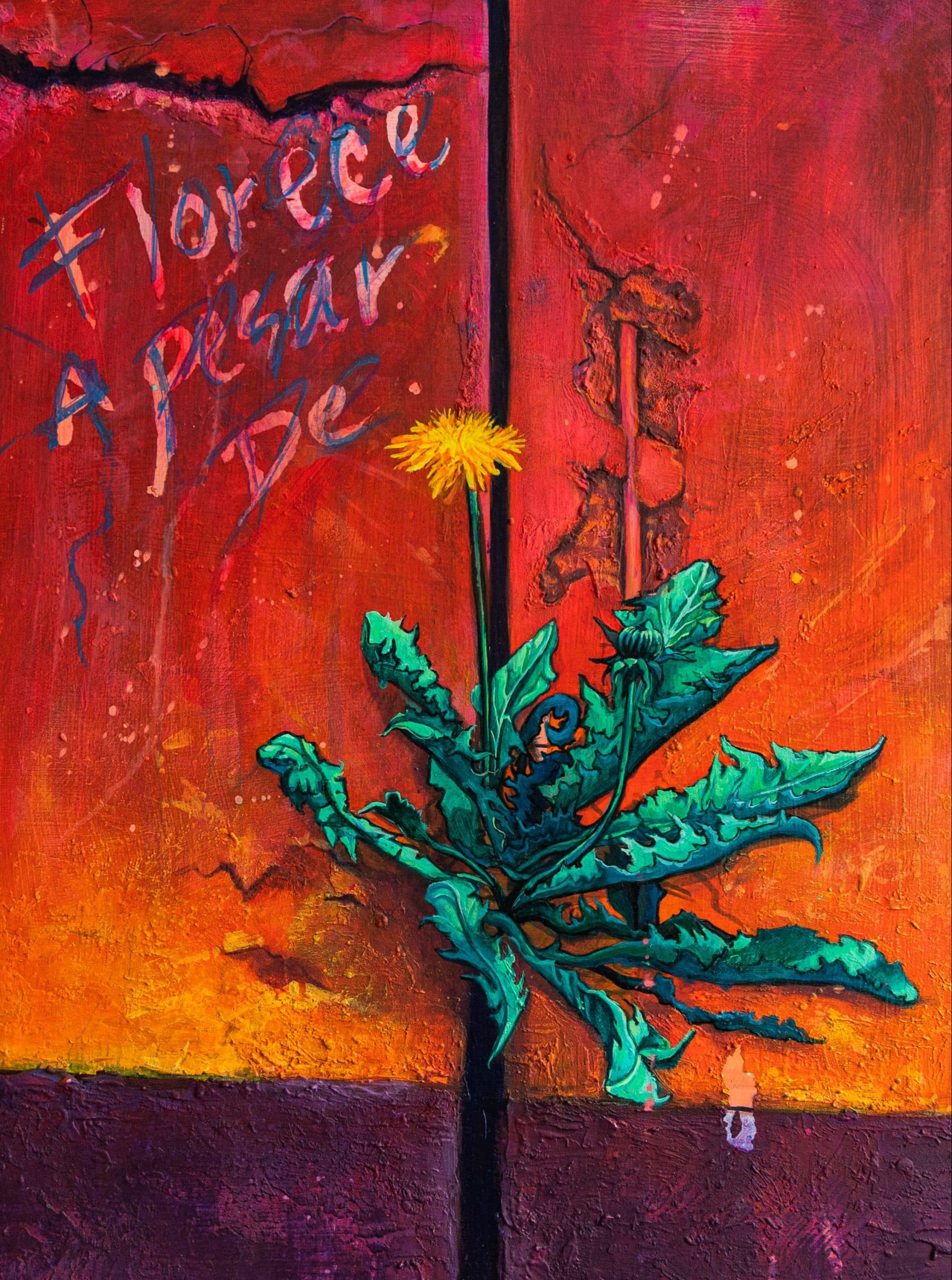 Florece a pesar de