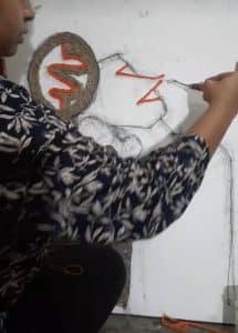 Creative abstract painting name