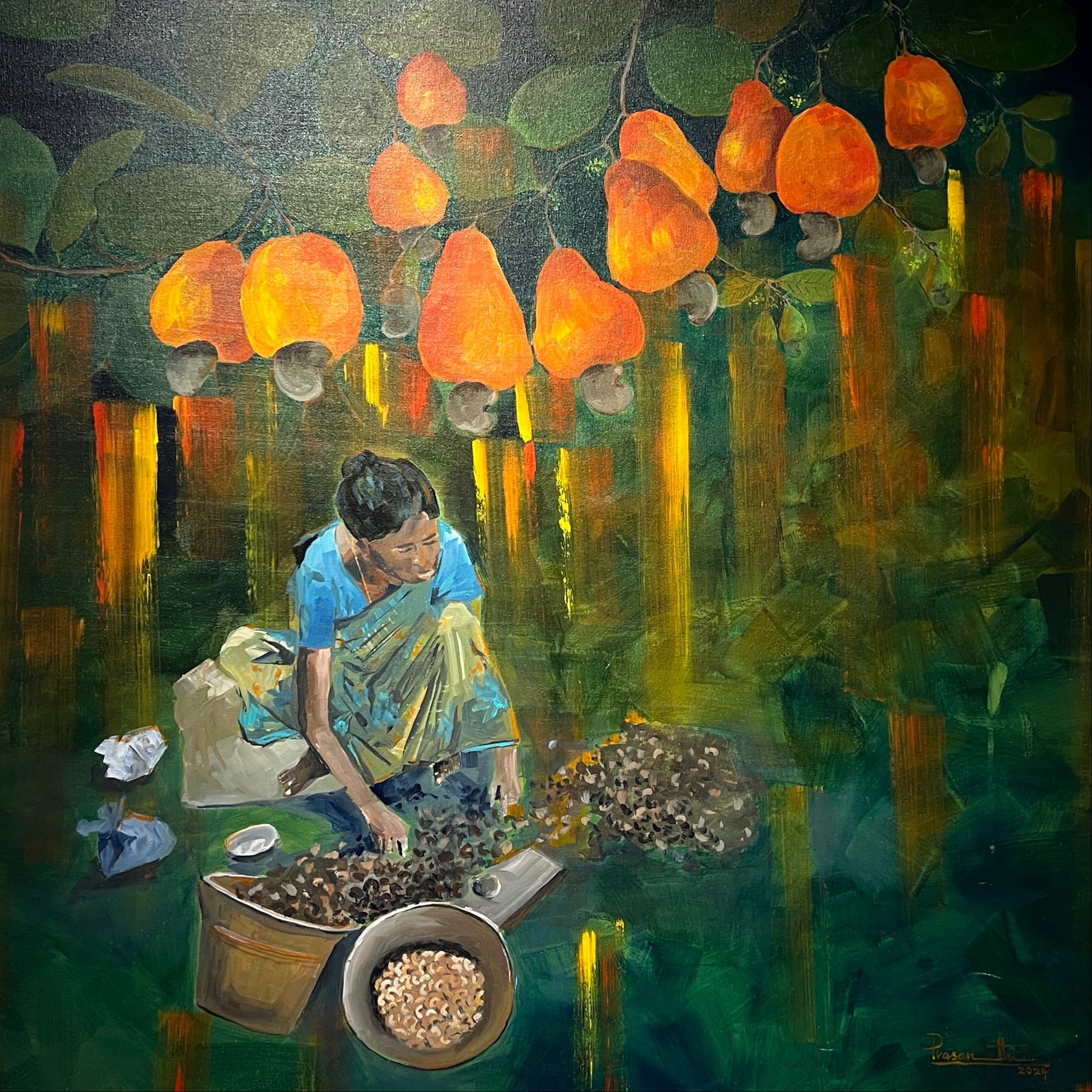 Cashew nut Worker