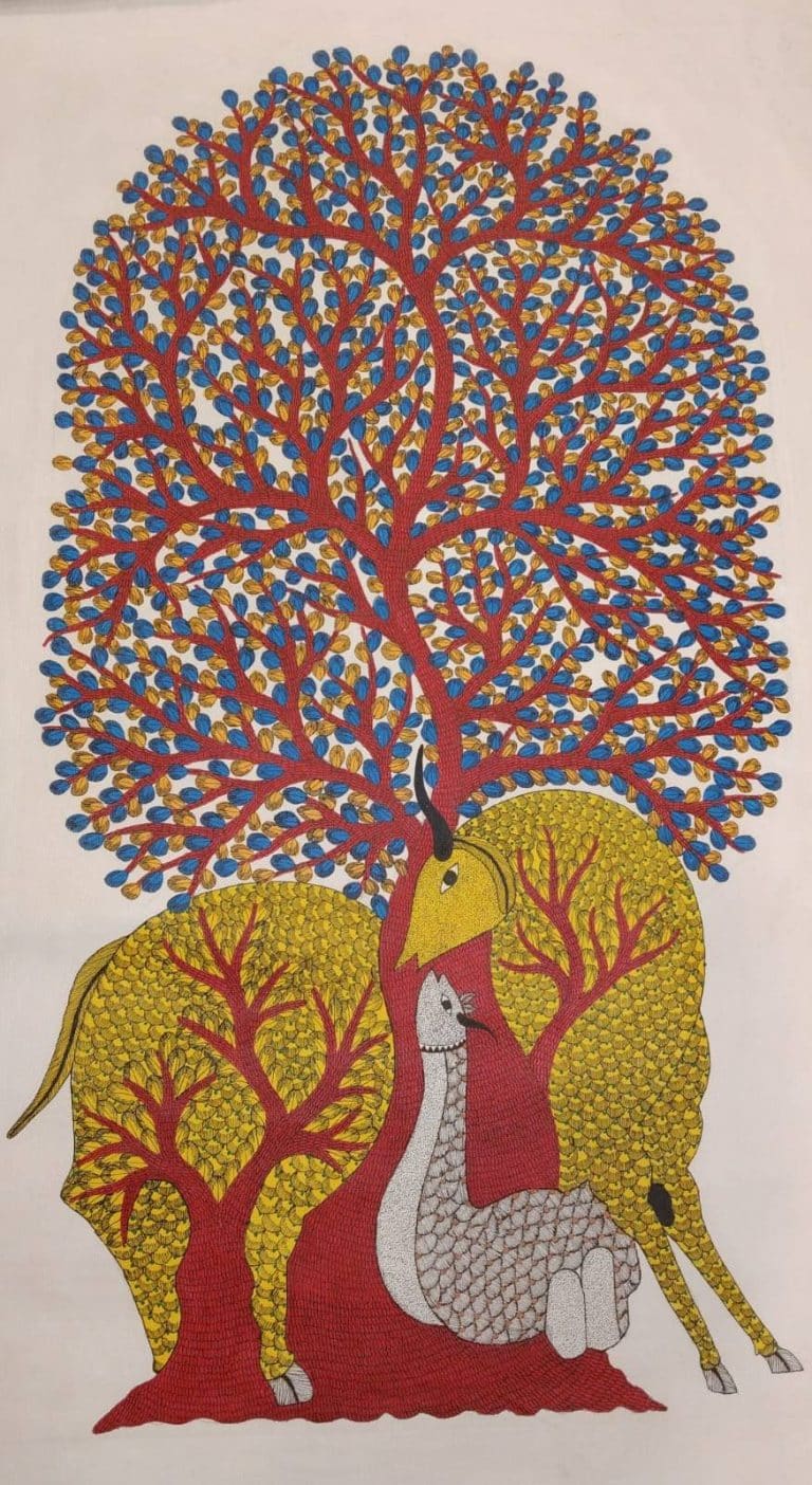 Rajendra Kumar – Gond Art VII