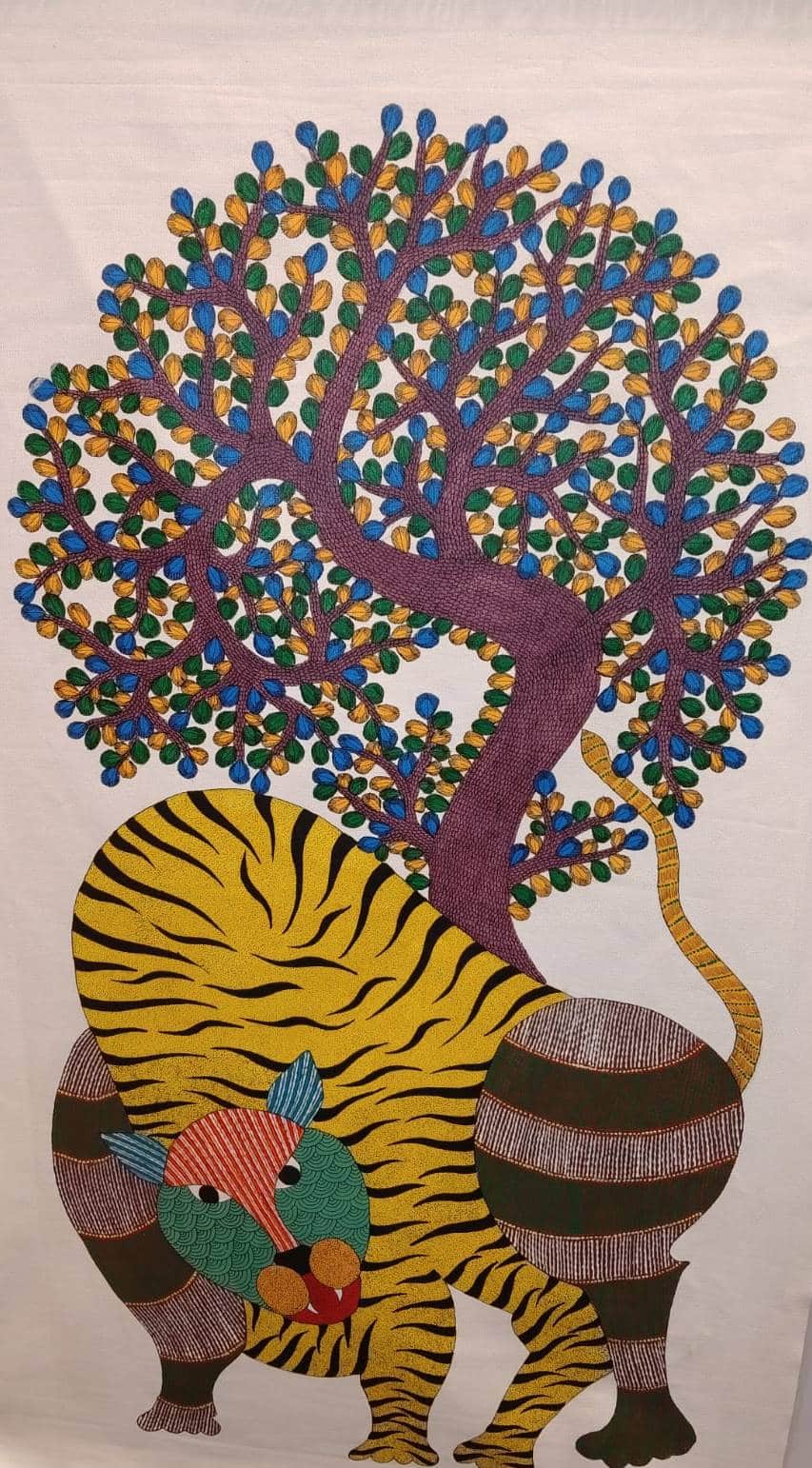 Rajendra Kumar – Gond Art VIII