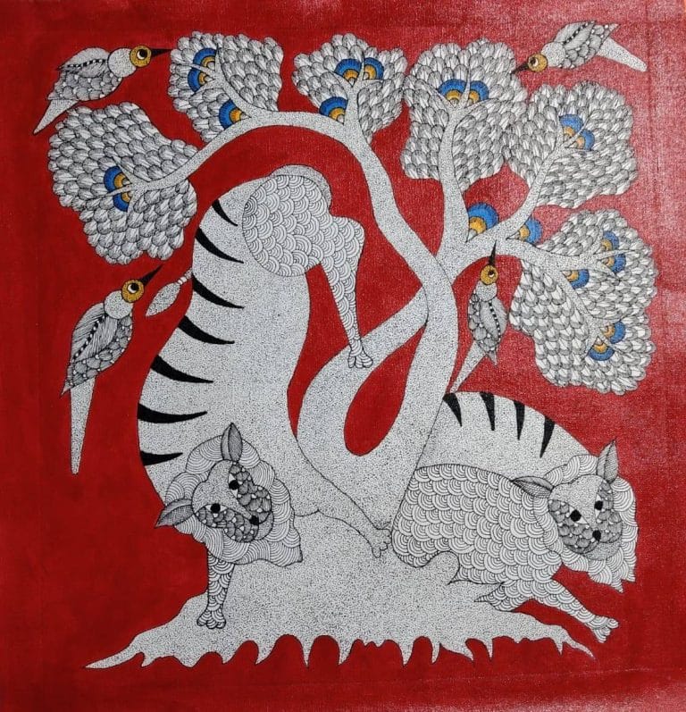 Rajendra Kumar – Gond Art X