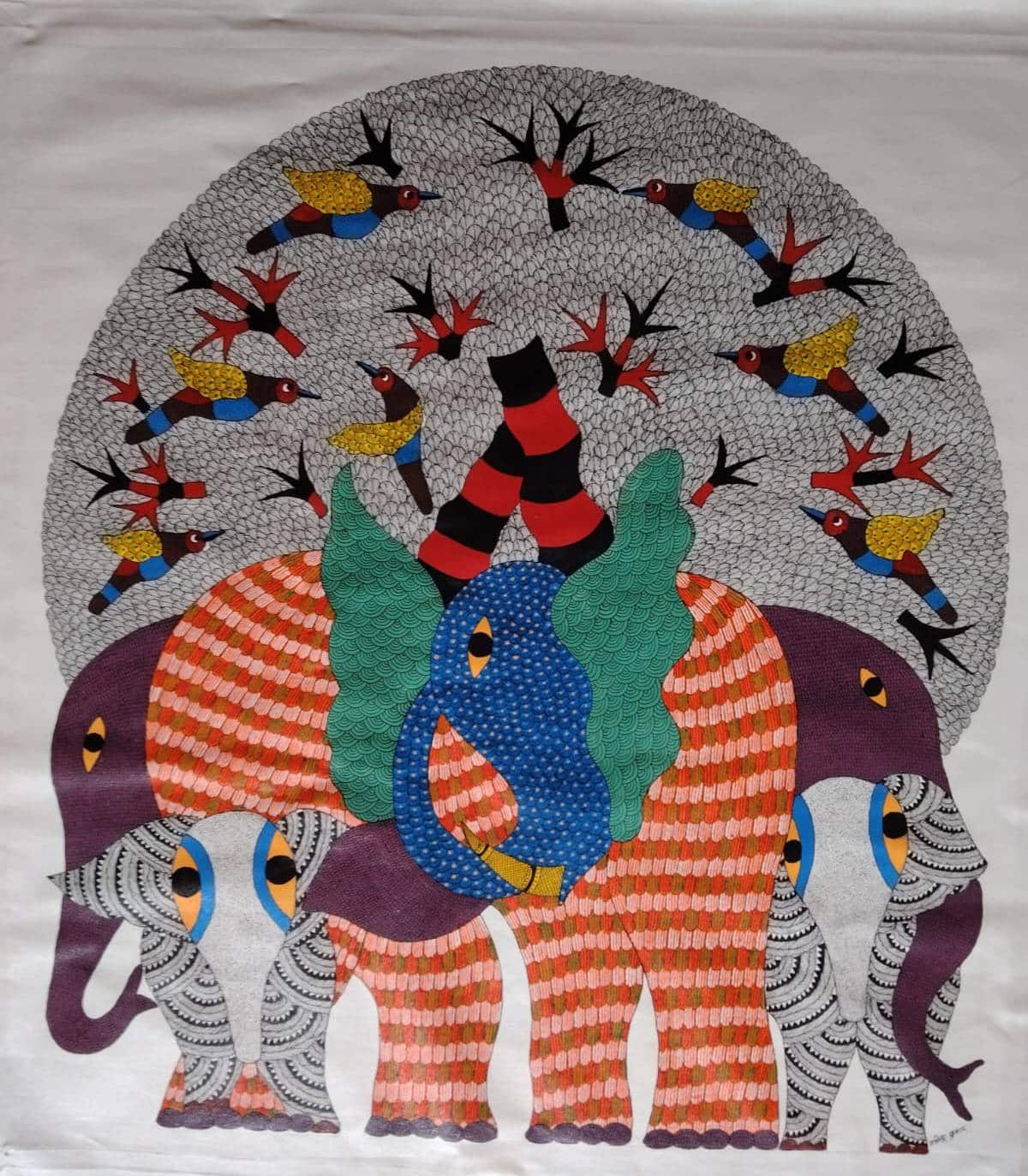 Rajendra Kumar – Gond Art XIV