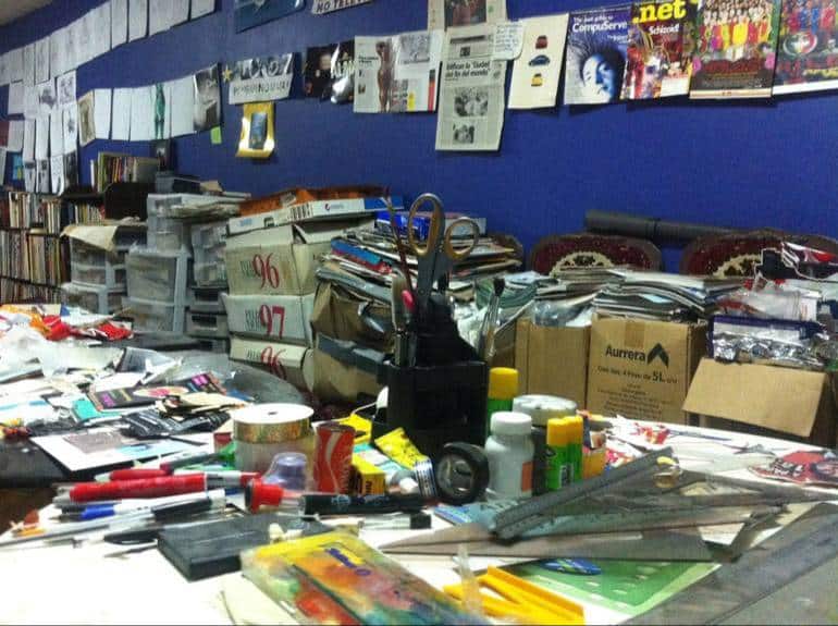 Estudio dedicado al collage y mixed media