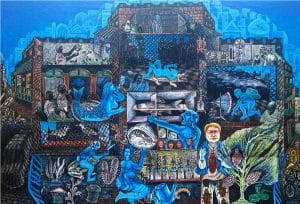 Ecosystem of a heritage house