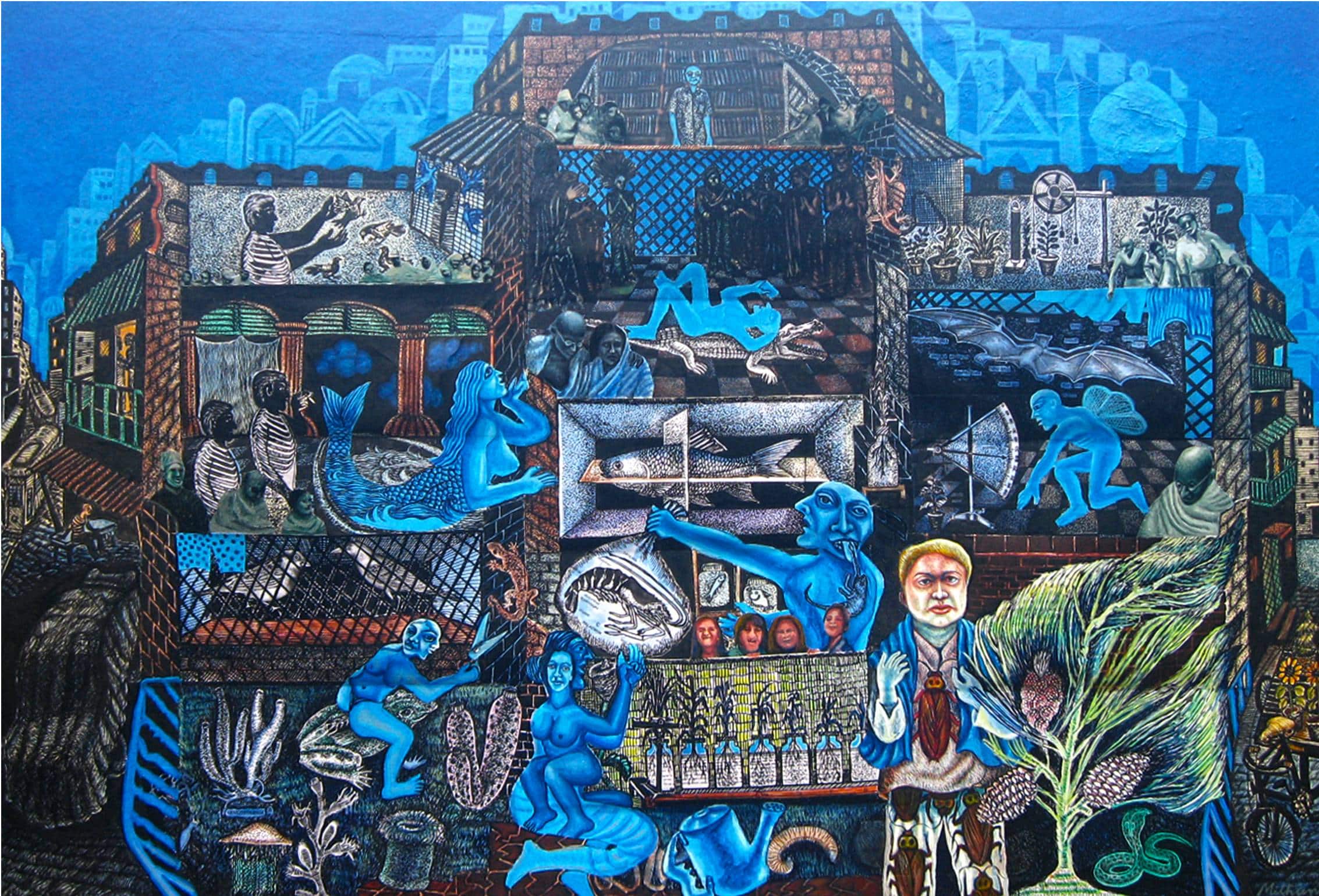 Ecosystem of a heritage house