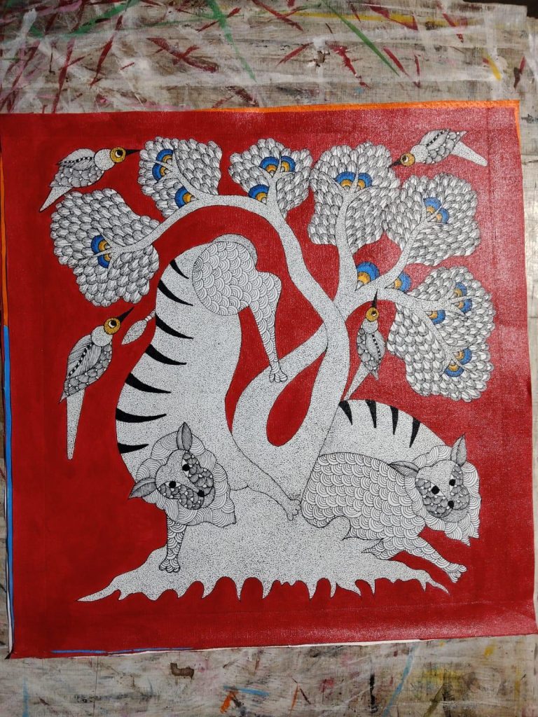 Gond art- rajendra 