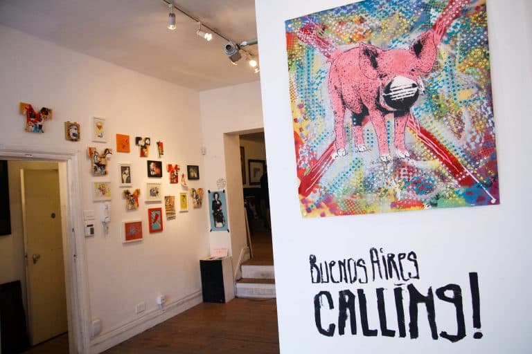 Street art exhibition