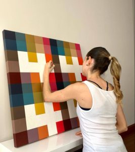Where shape, colour, and dimension converge
