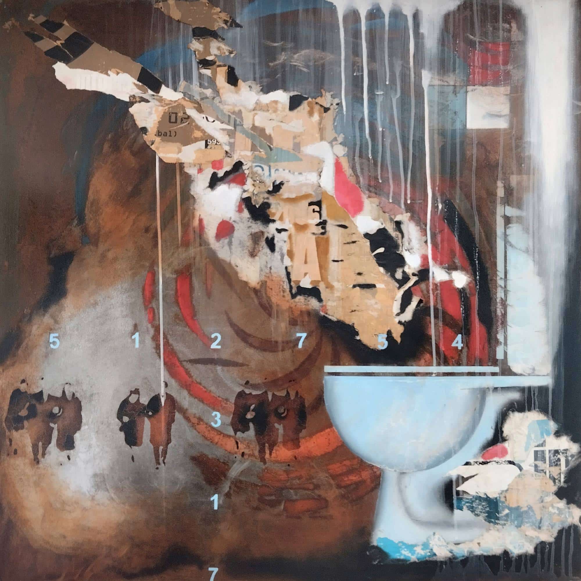 NÁUSEA/MIXTA SOBRE METAL