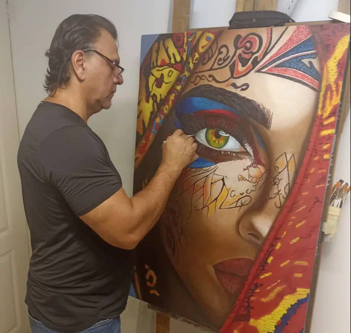 Encontrar el equilibrio entre la mente y el pincel