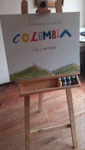 Realizando la obra de quien es Colombia