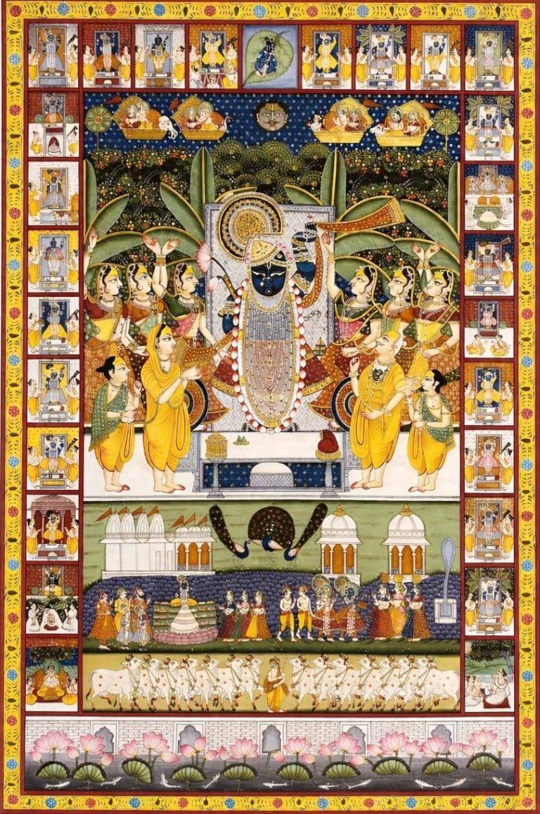Sharad Purnima Pichwai