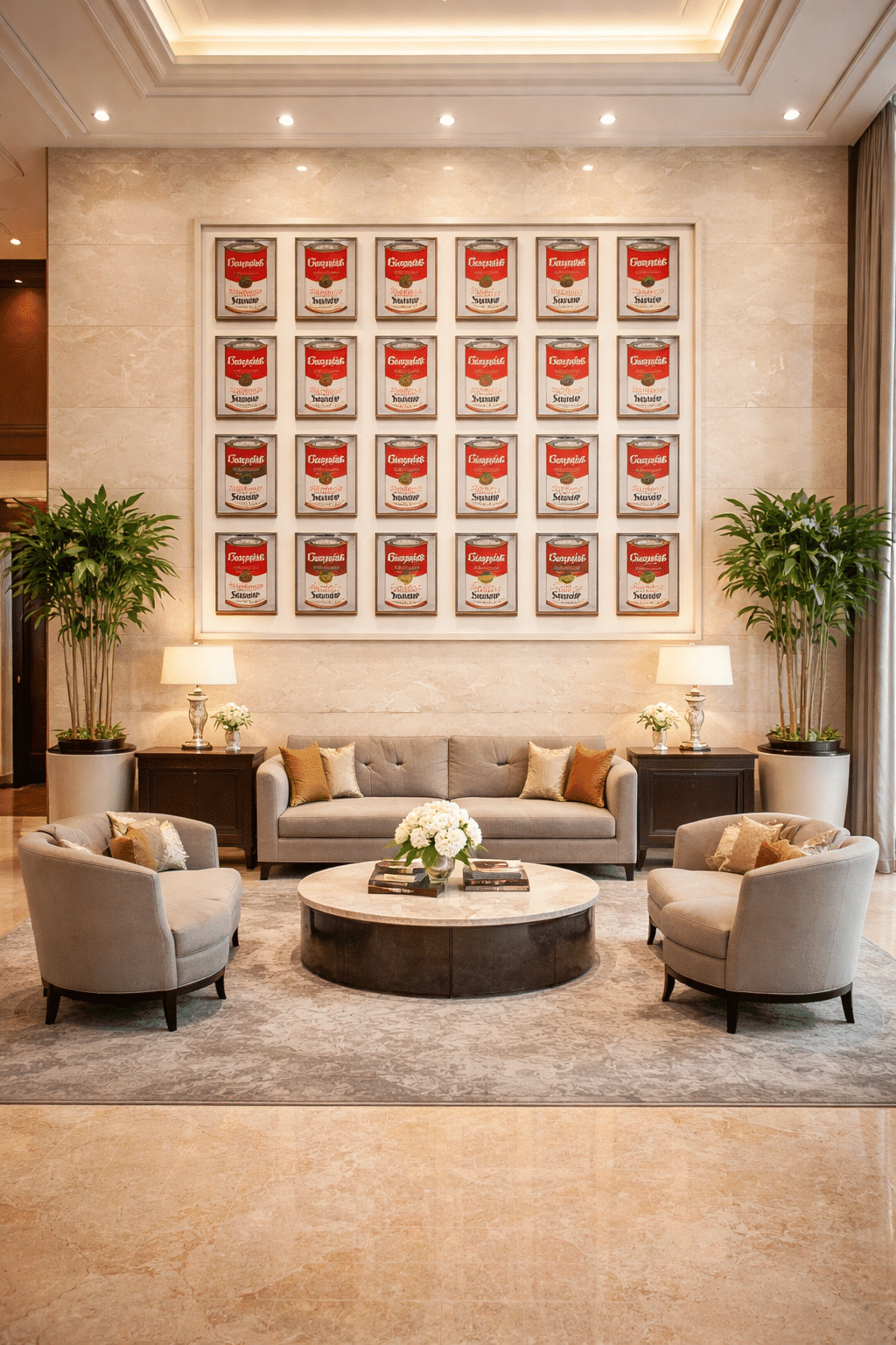 campbells soup pop art