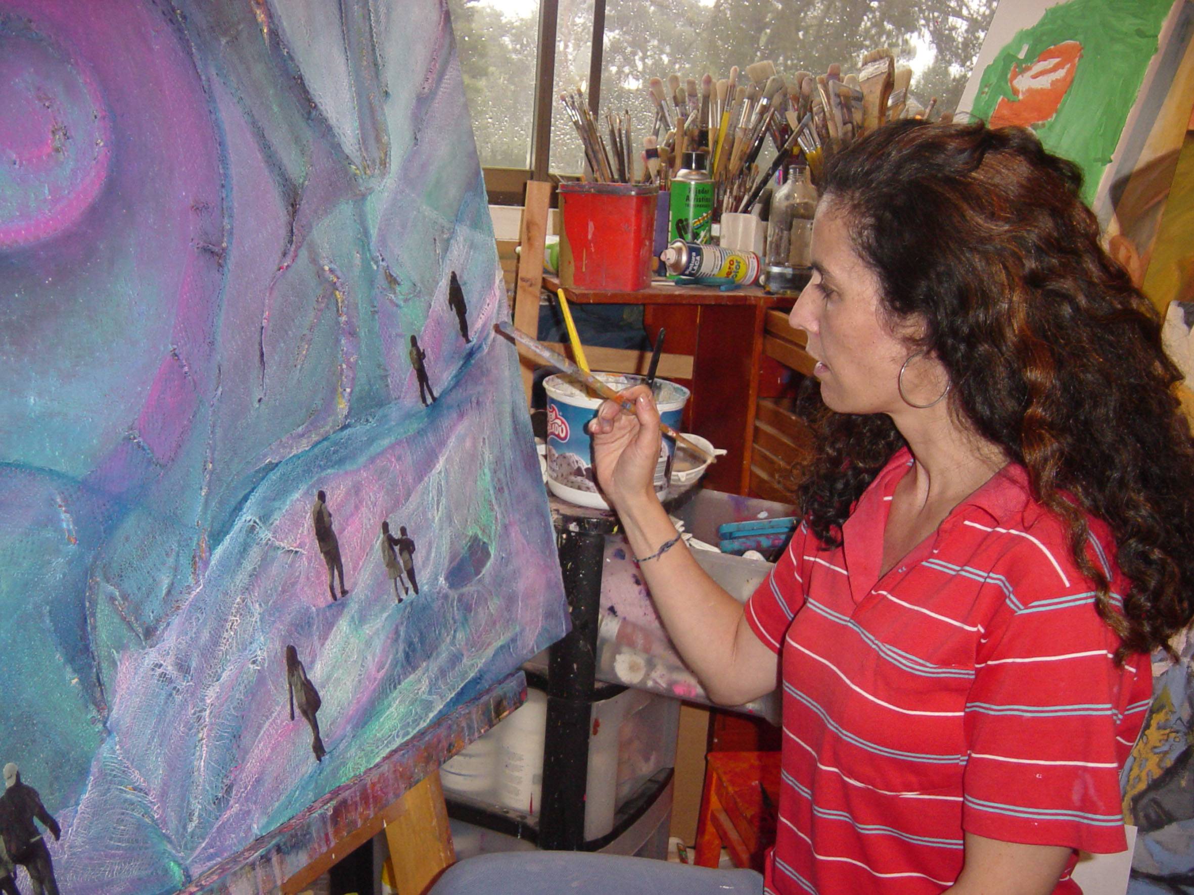 My Art Studio in my Beginning Years