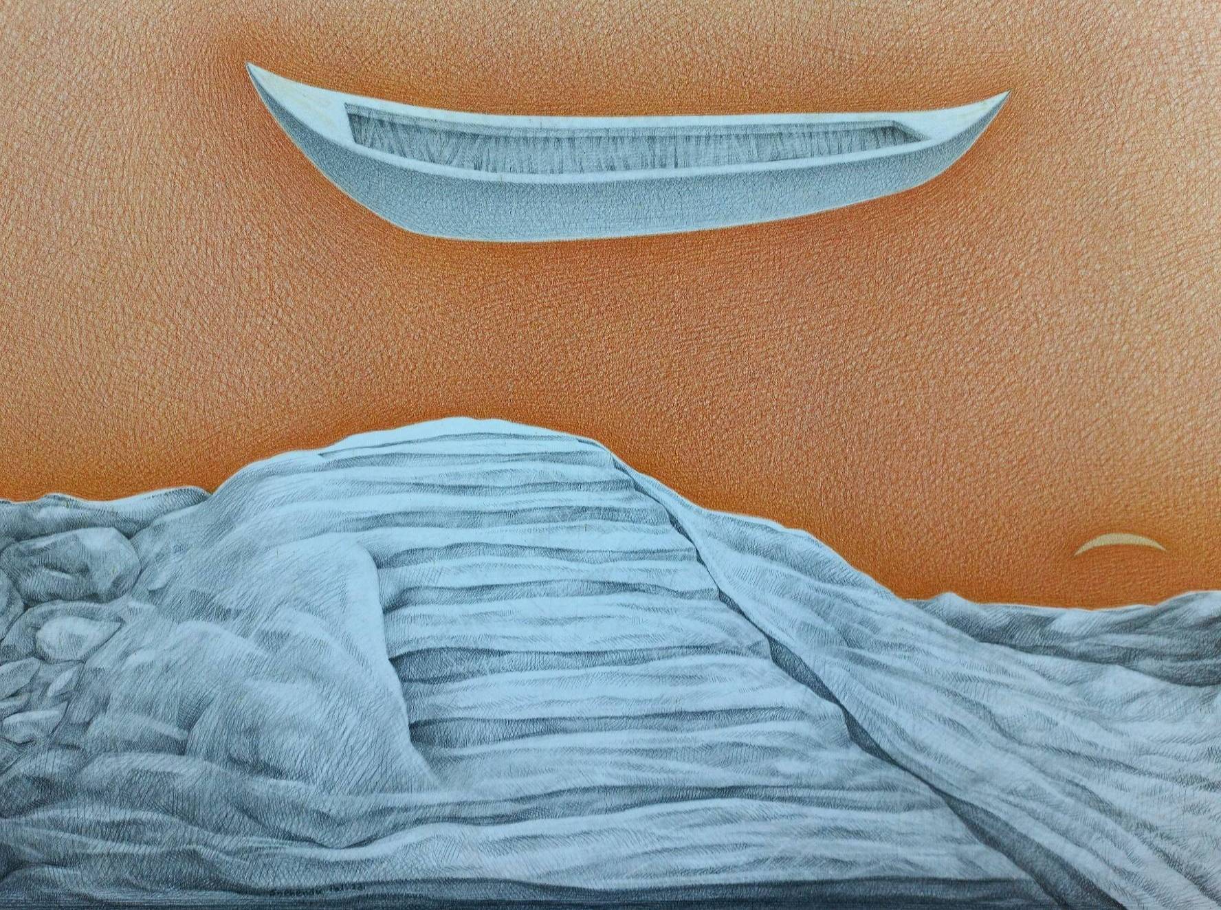 Longing for the last boat.