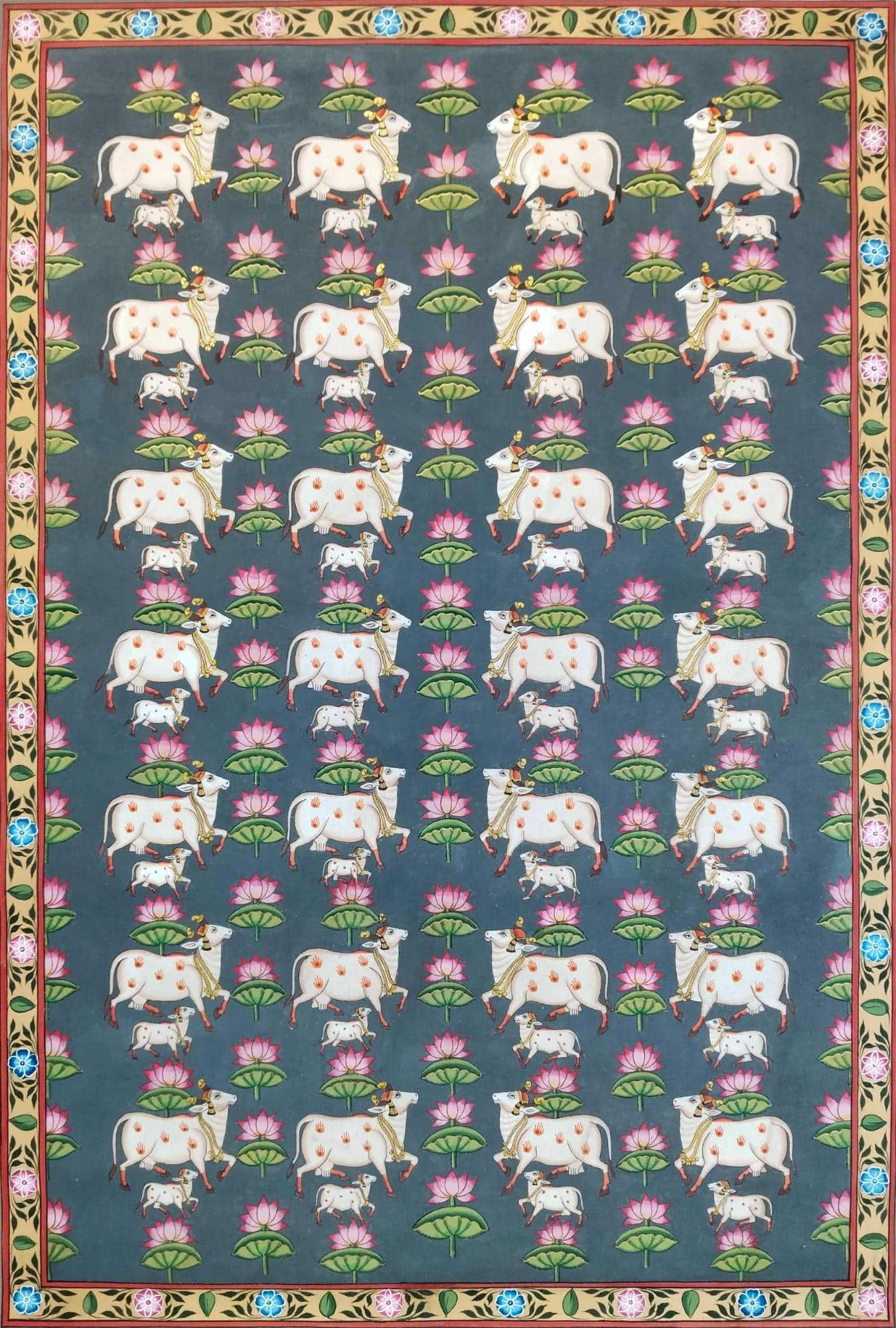 Krishna’s Holi Cows