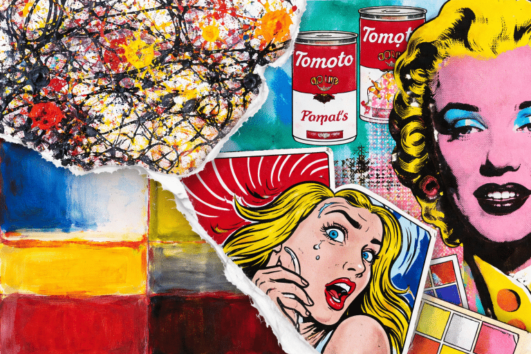 How Abstract Art Gave Birth to Pop Art ?