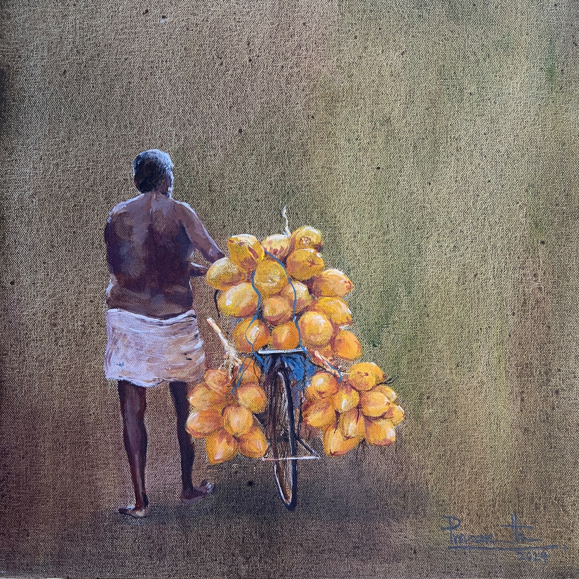 Coconut seller