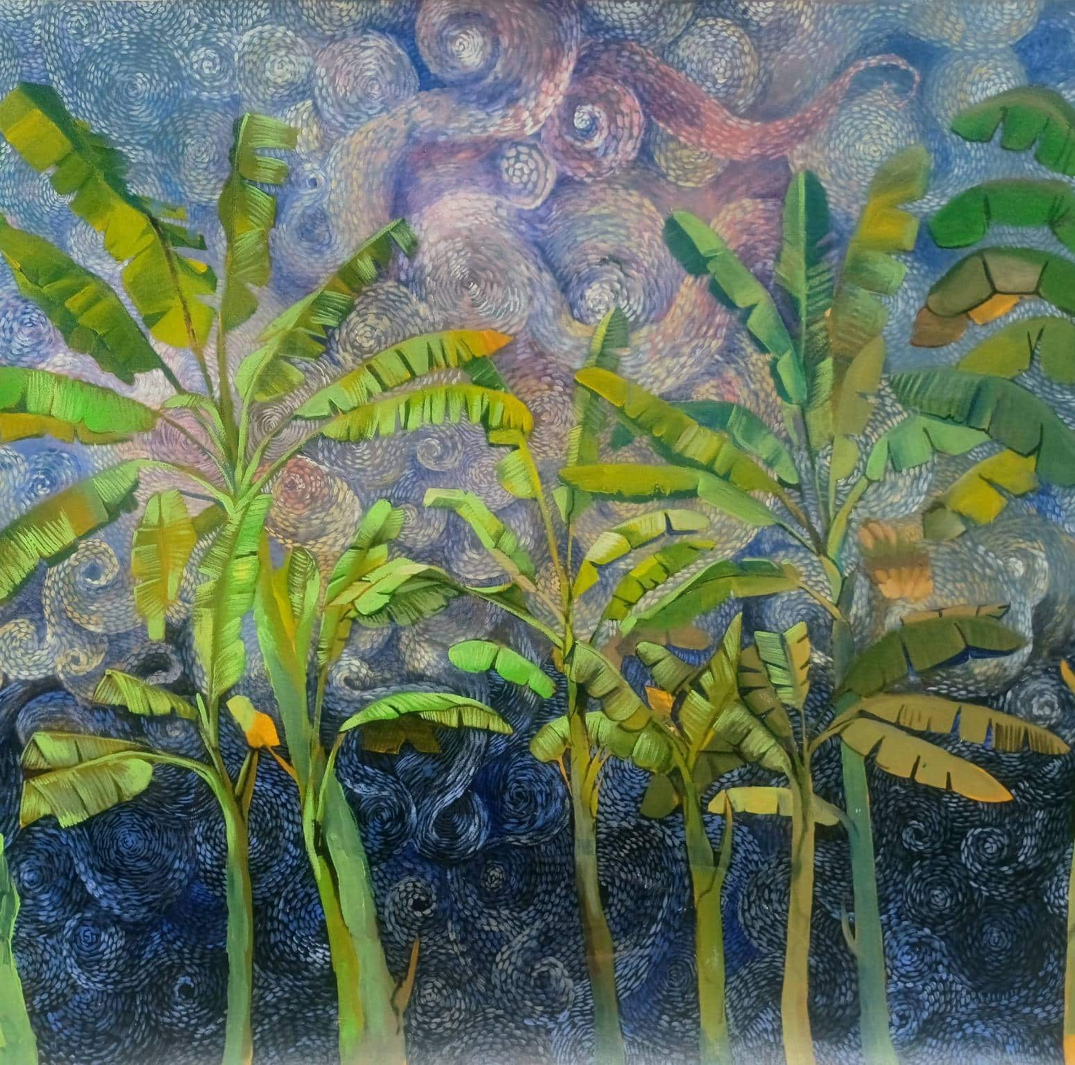 Banana plants