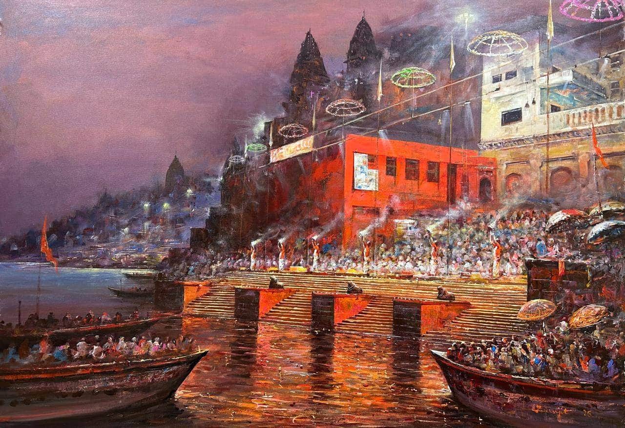 Echoes of Arti at Banarasi