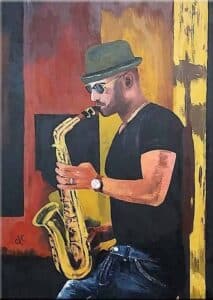 the musician