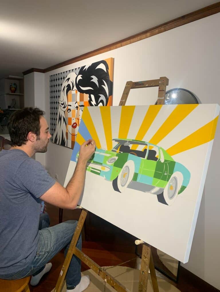 Bruno Angel — Where Pop Art Meets Fauvism: Painting as Joy and Necessity