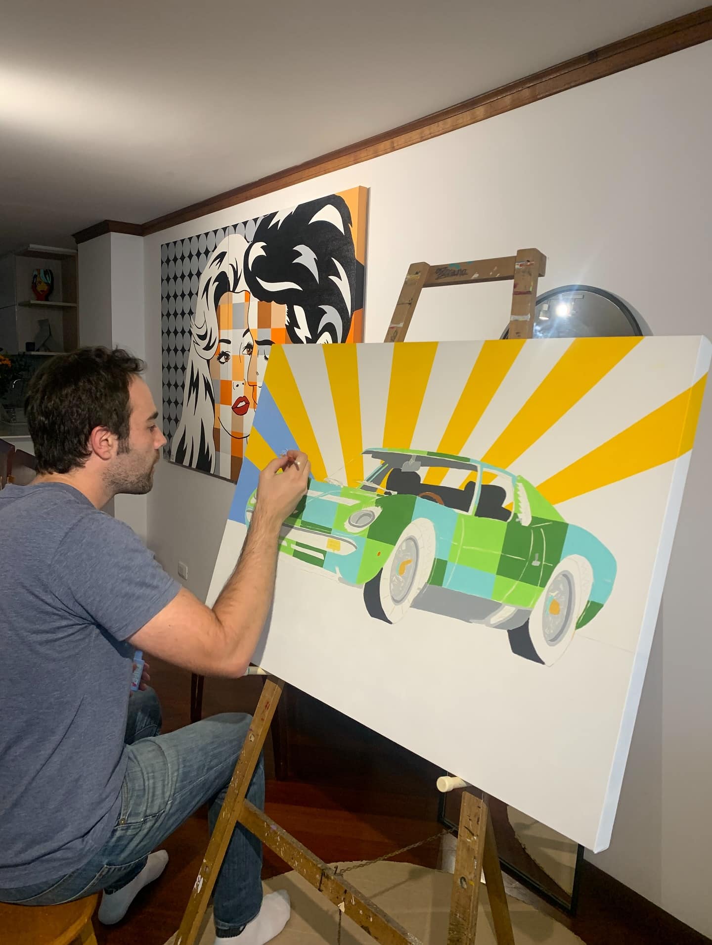 Bruno Angel — Where Pop Art Meets Fauvism: Painting as Joy and Necessity