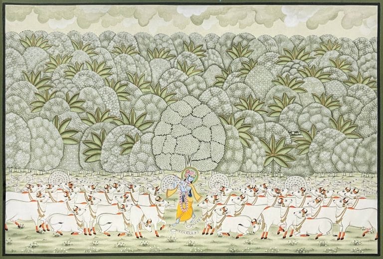 Krishna with Cow
