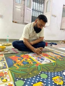 Inside the studio of Pichwai traditions