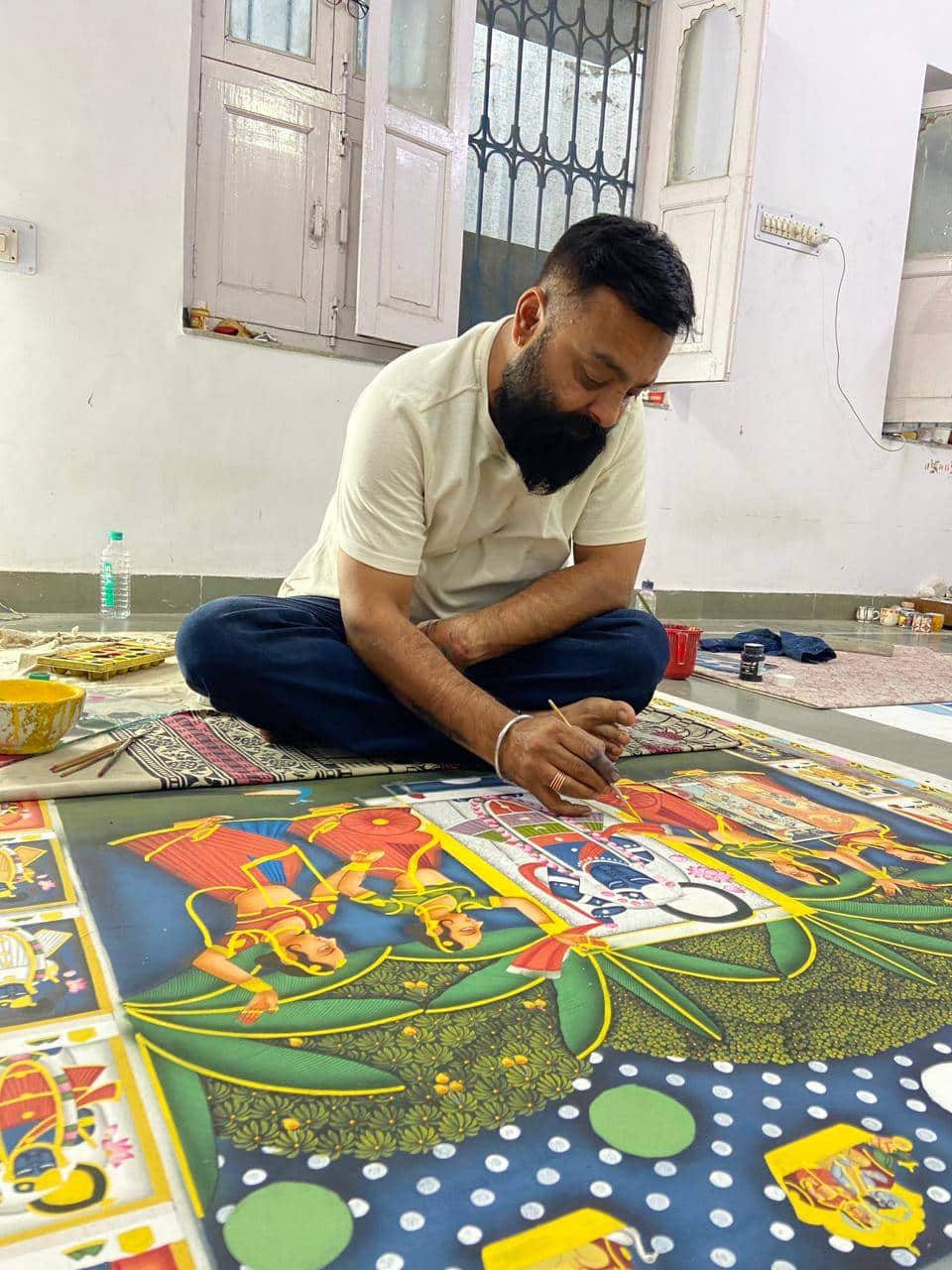 Inside the studio of Pichwai traditions
