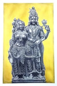 Lord Shiva Parvathi Statue