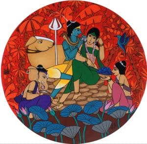 Goddess Parvati adornation
