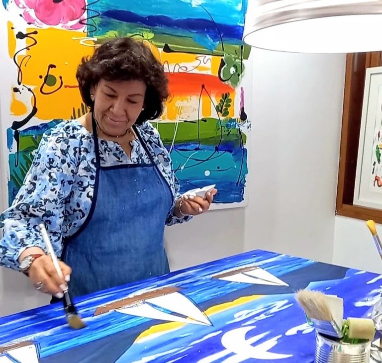 Claudia Delgado: A Journey Through Abstract and Figurative Painting