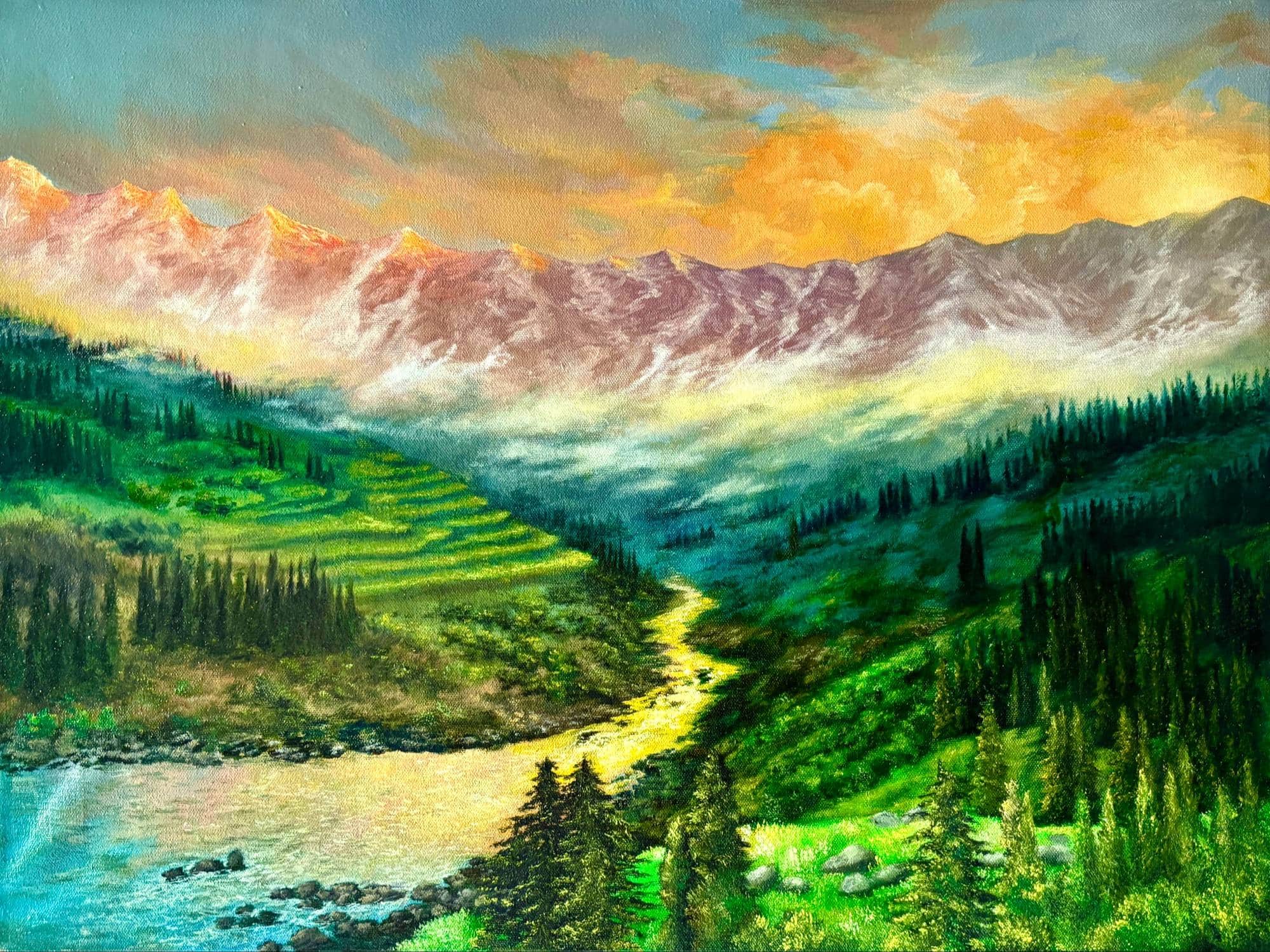 Golden Repose | Original