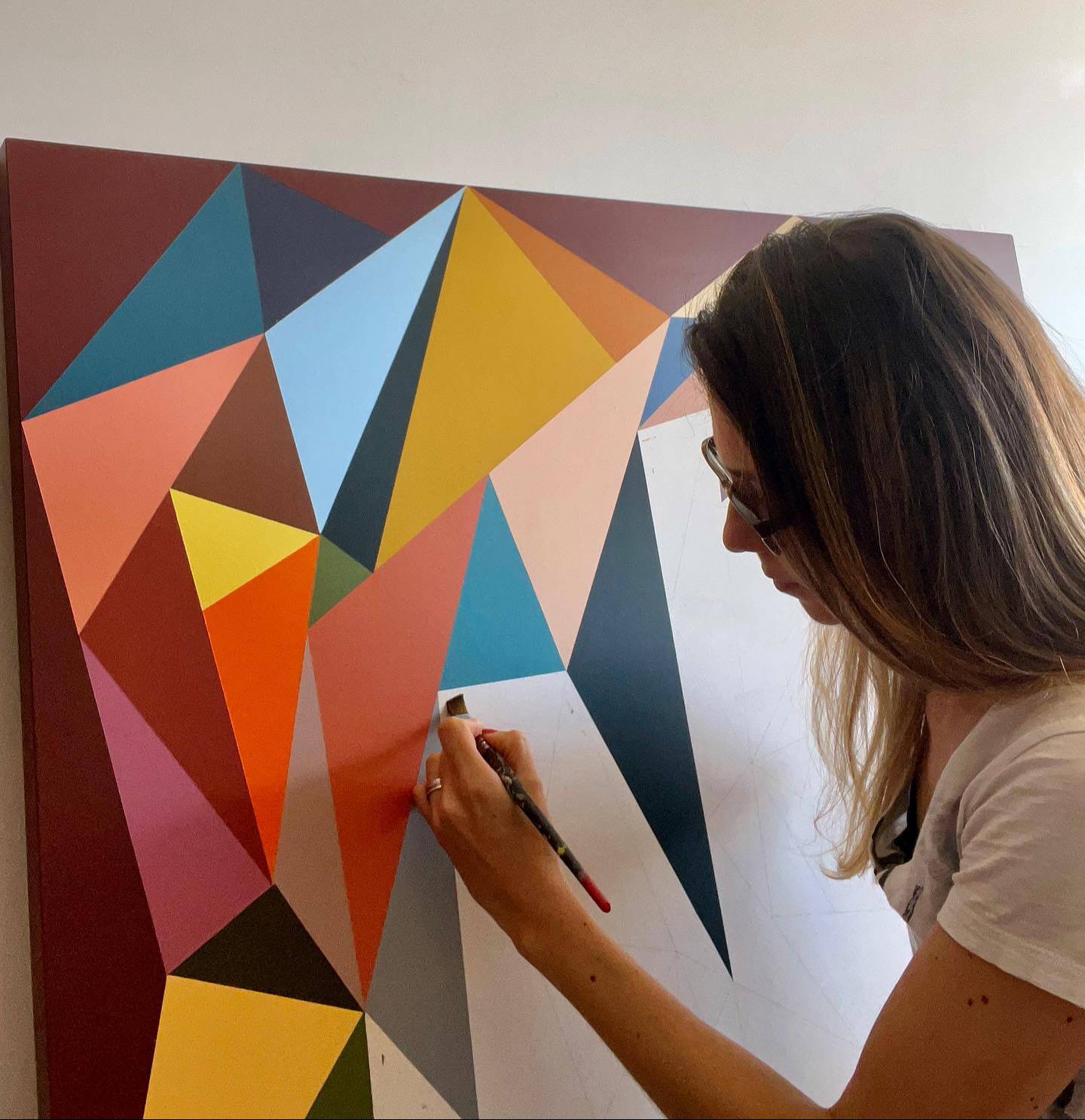 Texture, geometry, and contemporary abstraction