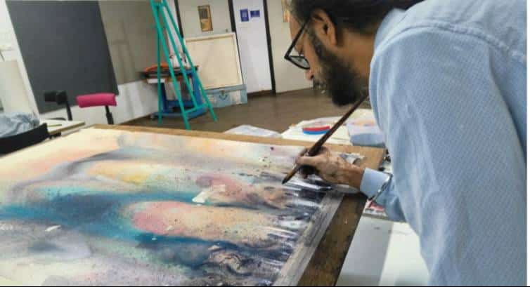 Tracing memories in the studio