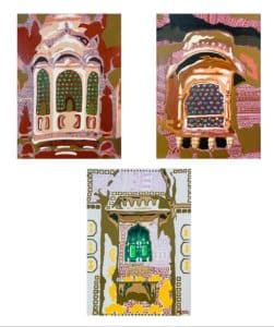 Windows of jaipur heritage