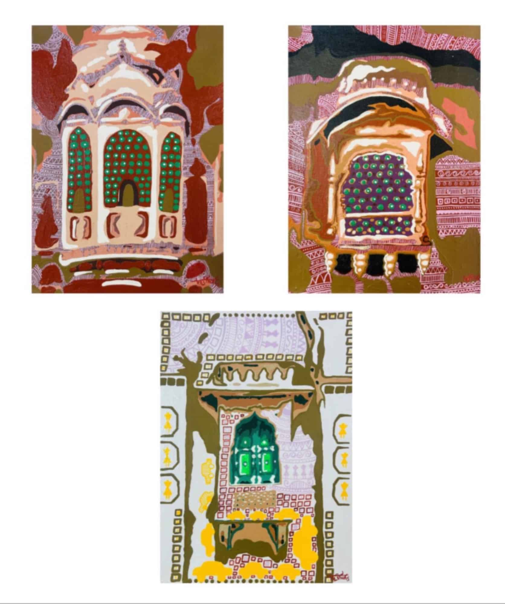 Vidrieras del patrimonio de Jaipur