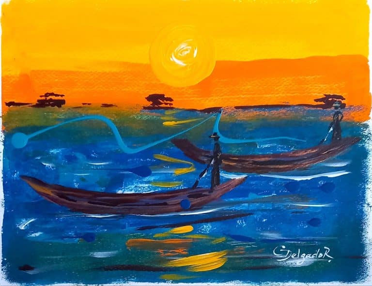 Pesca en el Magdalena