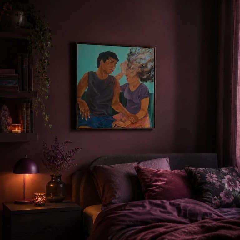 bedroom art